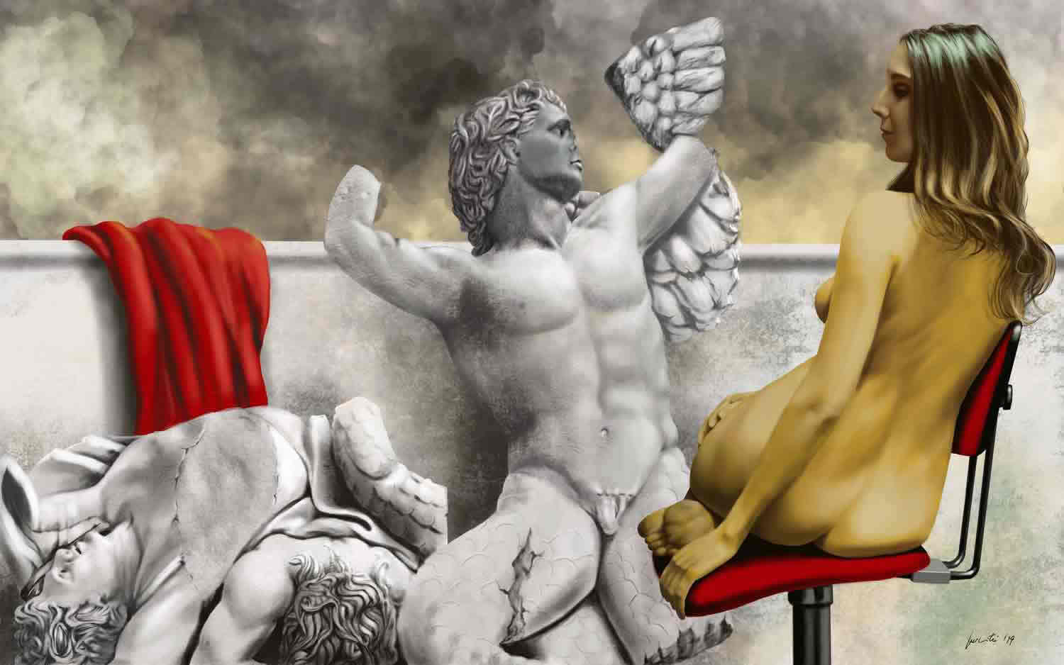 Afrodite e la battaglia dei Giganti